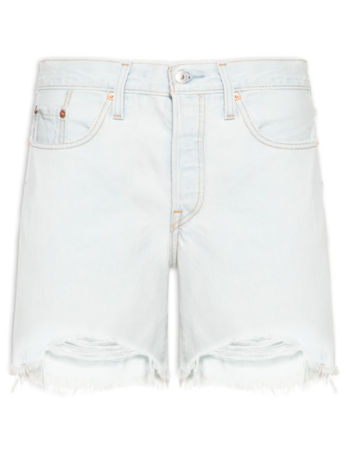 Short Jeans Feminino 501® Mid Thigh - Azul