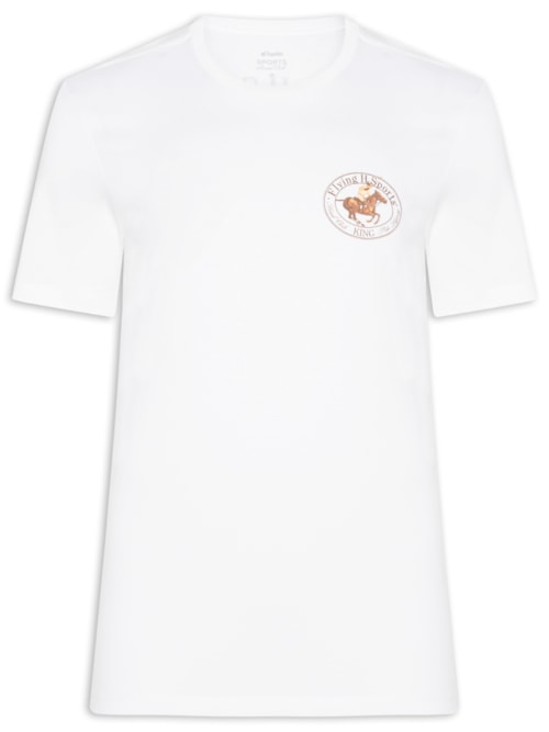 Camiseta Masculina Sport Legacy - Branco Camiseta Masculina Sport Legacy - Branco