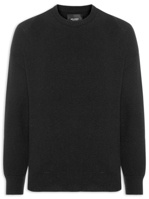 Suéter Masculino Tricot E-Fabric Preto Suéter Masculino Tricot E-Fabric Preto