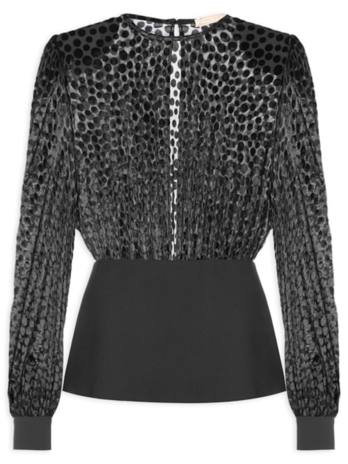 Blusa Feminina Carine - Preto Blusa Feminina Carine - Preto