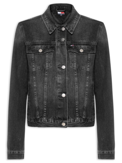 Jaqueta Feminina Classic Trucker - Preto