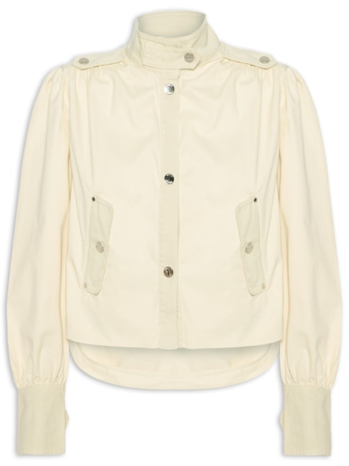 Jaqueta Feminina De Sarja Mix Clean - Verde