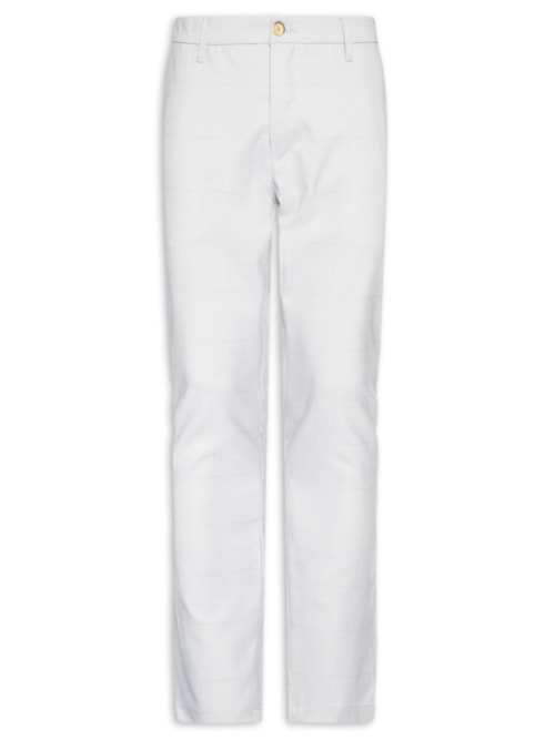Calça Masculina Alfaitaria Elástico - Cinza Calça Masculina Alfaitaria Elástico - Cinza