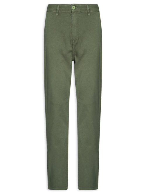 Calça Masculina Texture Comfort Cotton - Verde