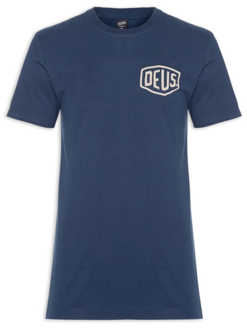 Camiseta Masculina Motorcycles São Paulo Add - Azul