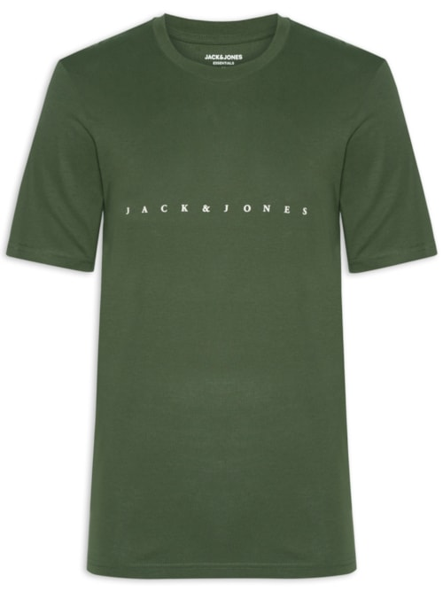 Camiseta Masculina Estampa - Verde