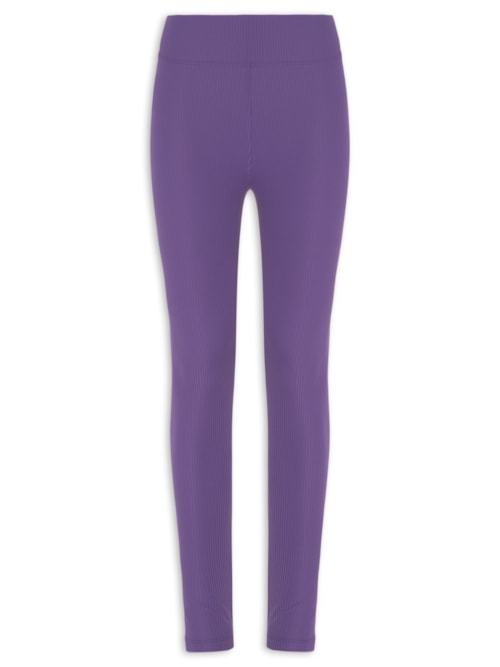 Calça Feminina Legging Cós Reto - Roxo