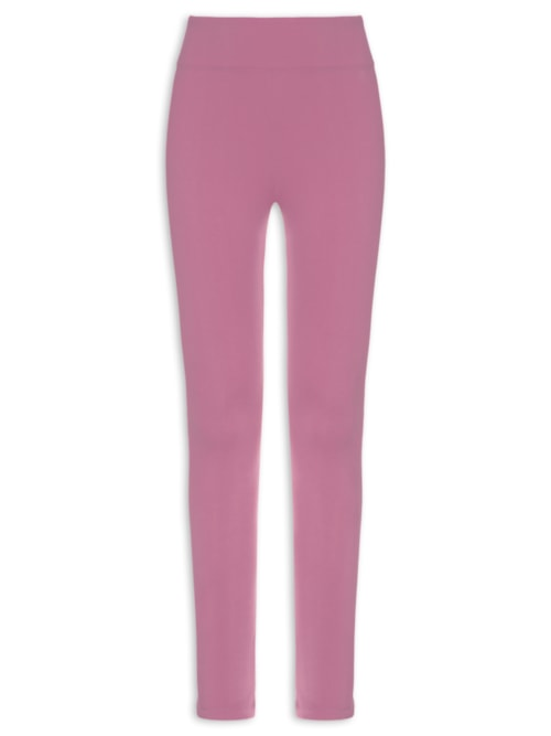 Calça Feminina Legging Cós Reto - Rosa