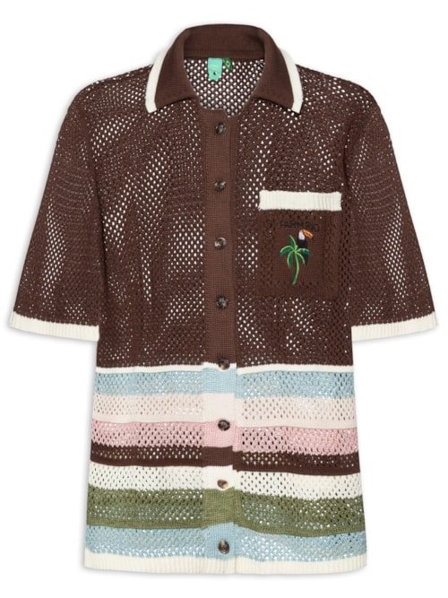 Camisa Feminina Cacau - Marrom