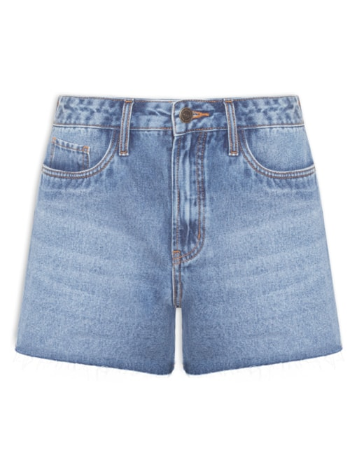 Shorts Feminino Silver - Azul