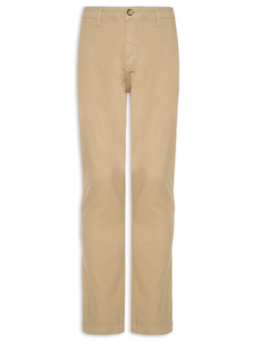 Calça Chino Slim Masculina II - Bege