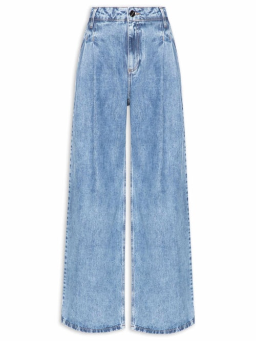 Calça Feminina Panta Wide Niana - Azul