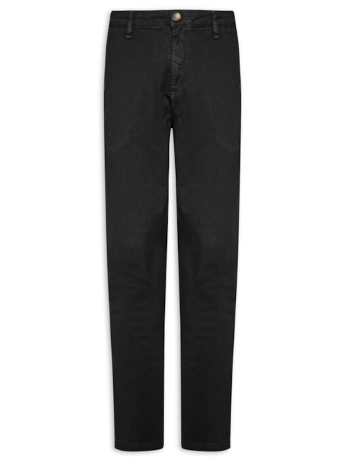 Calça Masculina Jeans Slim Chino II - Preto