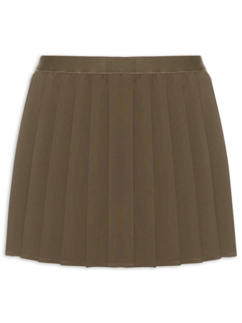 Short Saia Feminino - Marrom