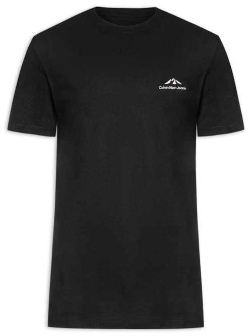 Camiseta Masculina Mountains - Preto