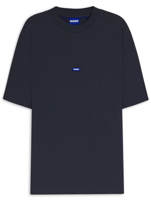 Camiseta Masculina Manga Curta Nieros - Azul Camiseta Masculina Manga Curta Nieros - Azul