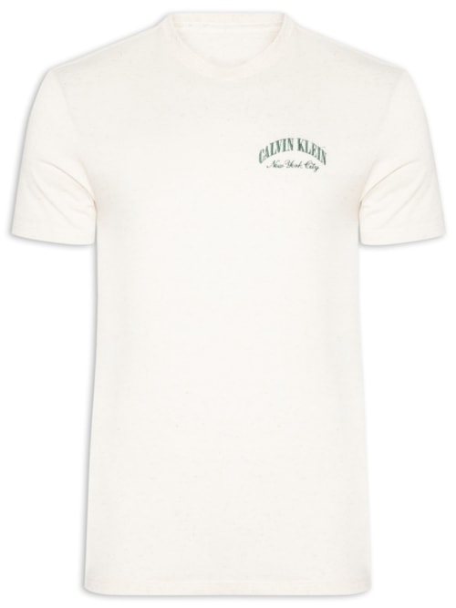 Camiseta Masculina Underwear Meia Malha Linho Heritage - Bege