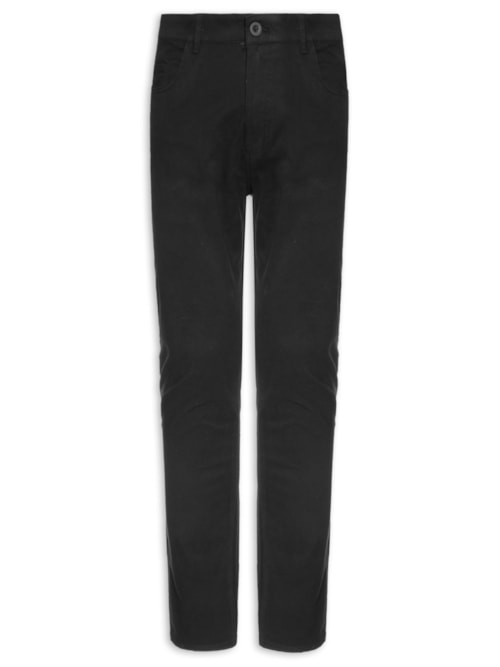 Calça Masculina Slim Chino Color - Preto
