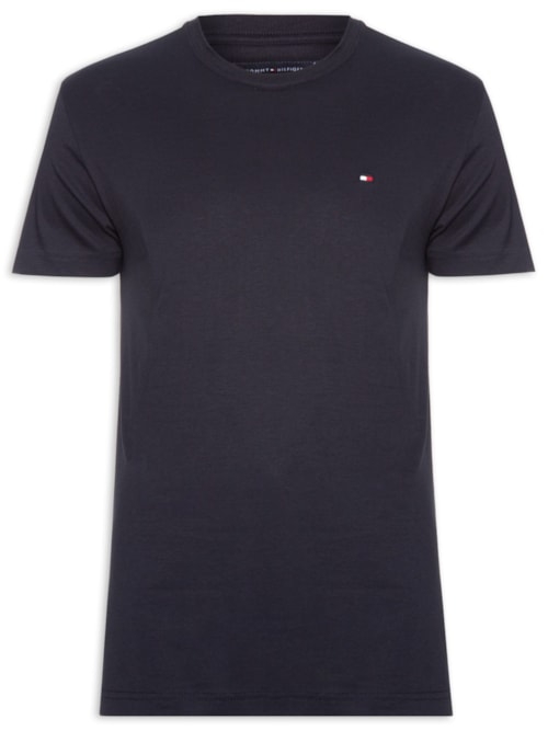 Camiseta Masculina Regular Fit C-NK Pima Cotton - Azul Camiseta Masculina Regular Fit C-NK Pima Cotton - Azul