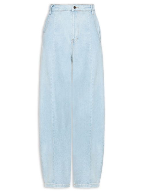 Calça Feminina Balloon Jeans - Azul