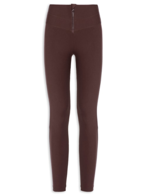 Calça Feminina Fusô Neoprene Line - Marrom
