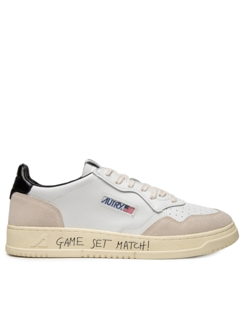 Tênis Masculino Medalist Low Man Match Suede - Bege Tênis Masculino Medalist Low Man Match Suede - Bege