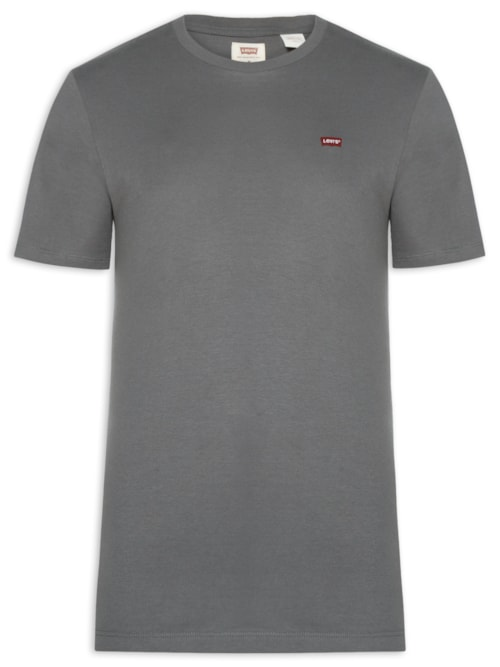 Camiseta Masculina Manga Curta Original Housemark Com Logo - Cinza Camiseta Masculina Manga Curta Original Housemark Com Logo - Cinza