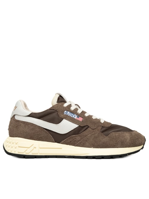 Tênis Masculino Reelwind Low Man Nylon Crack - Marrom