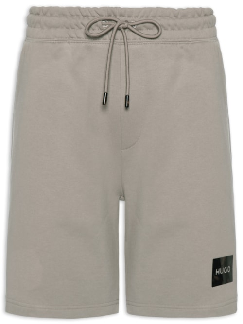 Bermuda Masculina Moletom Darix - Bege