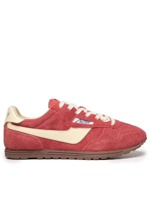 Tênis Feminino Windspin Low Suede Leather - Vermelho Tênis Feminino Windspin Low Suede Leather - Vermelho