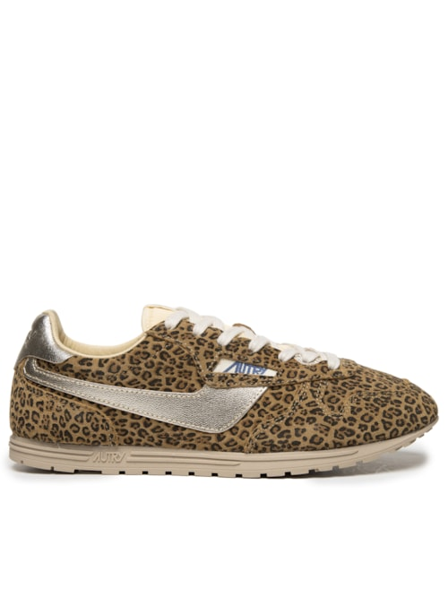 Tênis Feminino Windspin Low Suede Laminated Leather - Animal Print Tênis Feminino Windspin Low Suede Laminated Leather - Animal Print