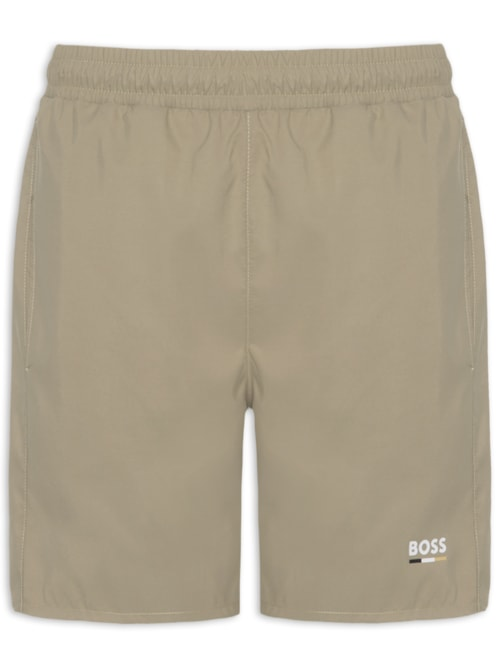 Short Masculino Beachwear Swordfish - Marrom