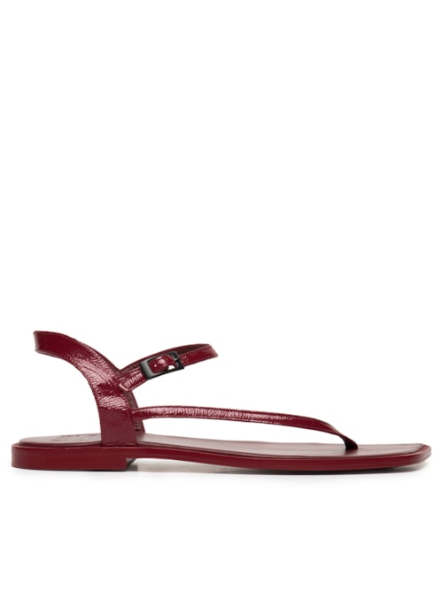 Sandália Rasteira Clark Arque X Shop2gether - Vermelho Sandália Rasteira Clark Arque X Shop2gether - Vermelho