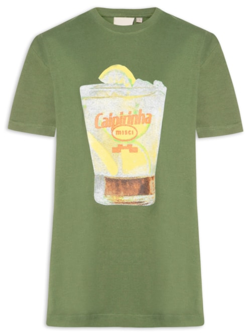 Camiseta Unissex Caipirinha - Verde