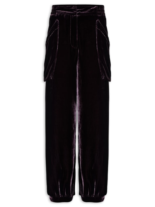 Calça Feminina Annabel´s Velvet I26 - Roxo