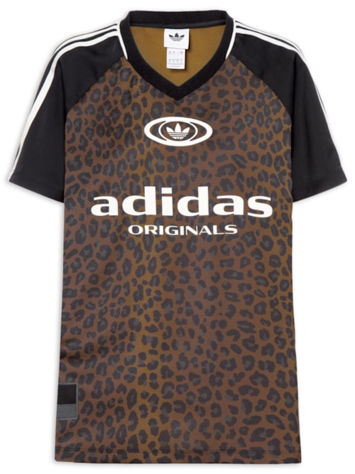 Camiseta Feminina Originals Jersey - Animal Print Camiseta Feminina Originals Jersey - Animal Print