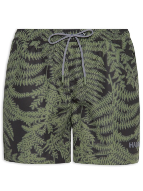 Short Masculino Beachwear Quick-Dry All-Over Calala - Verde