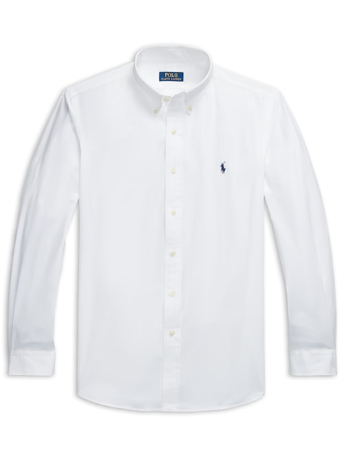 Camisa Masculina Manga Longa Custom Poplin Logo Bordado - Barnco Camisa Masculina Manga Longa Custom Poplin Logo Bordado - Barnco