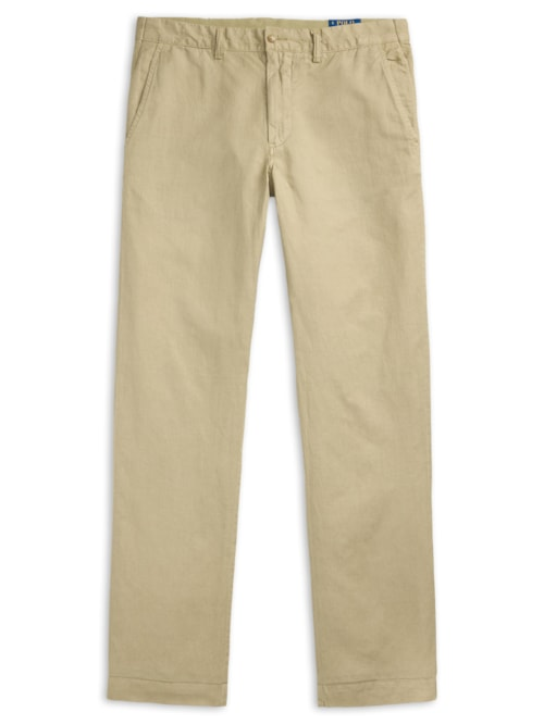 Calça Masculina Chino Stf Bedford P Flat Front - Bege