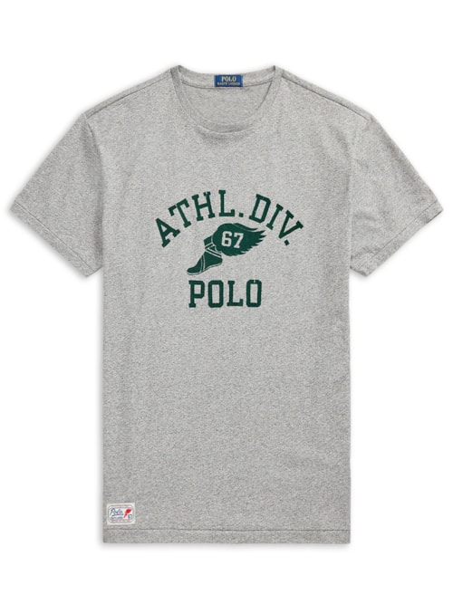 Camiseta Masculina Manga Curta Athl Div - Cinza