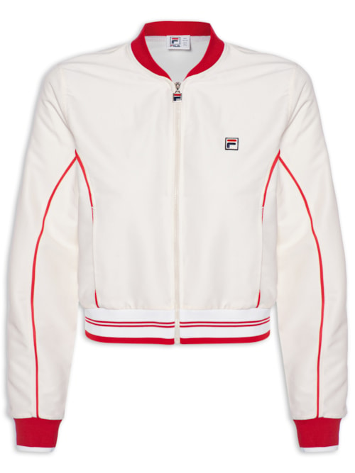 Jaqueta Feminina Bomber F-Box - Branco Jaqueta Feminina Bomber F-Box - Branco