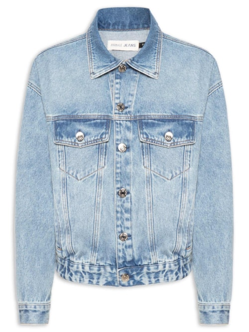 Jaqueta Feminina Jeans Bomber - Azul