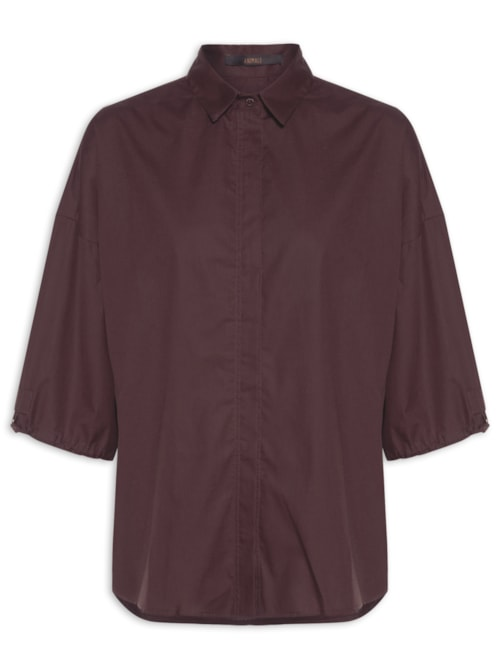 Camisa Feminina Stoppers Boho - Marrom