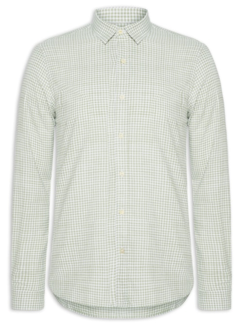 Camisa Masculina Hamê Vichy - Verde