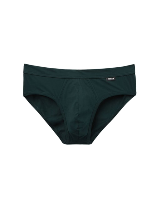 Cueca Slip Em Algodão Premium - Verde Cueca Slip Em Algodão Premium - Verde