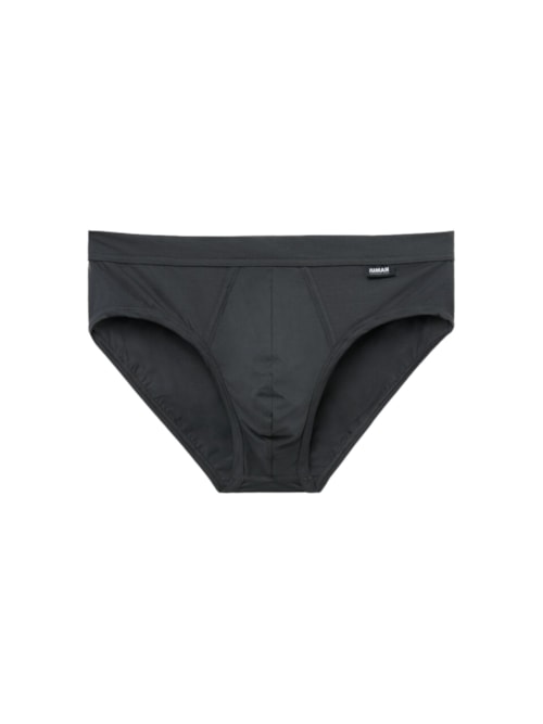 Cueca Slip Em Algodão Premium - Cinza Cueca Slip Em Algodão Premium - Cinza