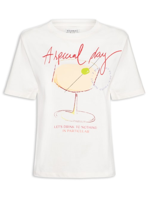 Blusa Feminina Special Day - Branco