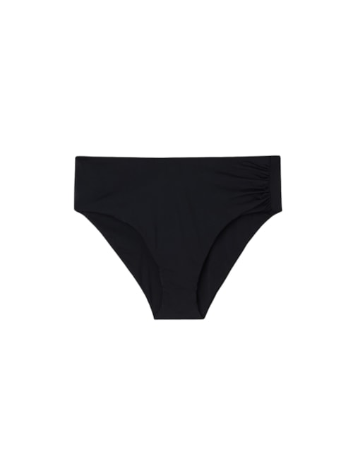 Calcinha De Biquíni De Cintura Alta Modeladora Indonésia - Preto Calcinha De Biquíni De Cintura Alta Modeladora Indonésia - Preto