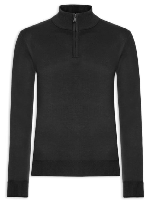Suéter Masculino Natura Drape - Preto Suéter Masculino Natura Drape - Preto
