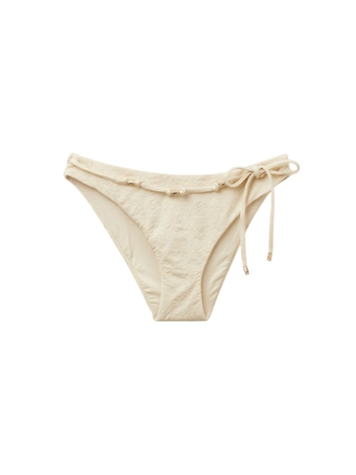 Calcinha De Biquíni Wild Jungle - Off-White